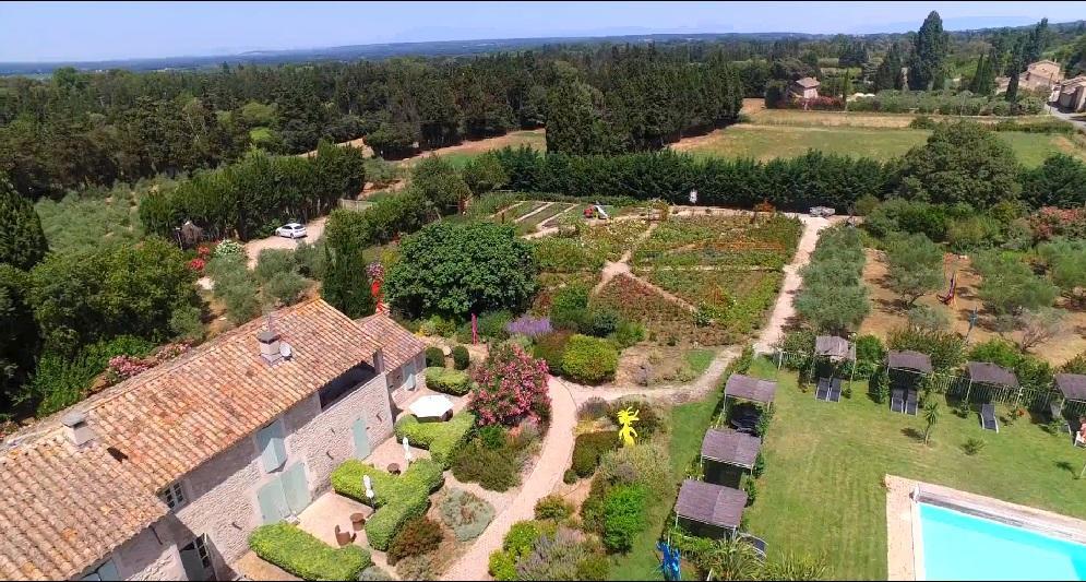 Mas Des Figues - Mas Xviiie - Ouvert 01 Mai Au 30 Septembre 2025 - Piscine Tres Calme - Alpilles Saint Remy De Provence - Cuisine Faite Maison Brunch Mediterraneen - Certifie Biologique Frbio10 Potager Huile D'Olive Bio Roseraie Biodiversite Agritour Buitenkant foto