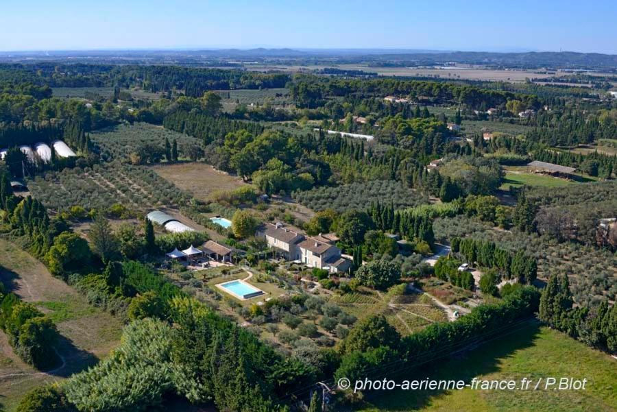 Mas Des Figues - Mas Xviiie - Ouvert 01 Mai Au 30 Septembre 2025 - Piscine Tres Calme - Alpilles Saint Remy De Provence - Cuisine Faite Maison Brunch Mediterraneen - Certifie Biologique Frbio10 Potager Huile D'Olive Bio Roseraie Biodiversite Agritour Buitenkant foto
